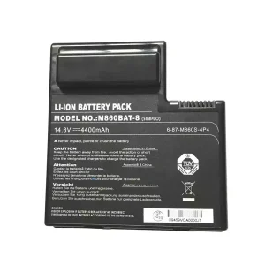 Laptop battery for CLEVO M860BAT-8