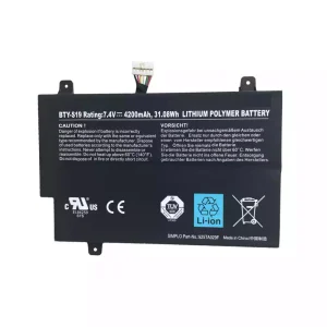 Laptop battery for MSI BTY-S19