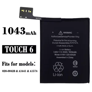 Battery A1641 020-00428 for iPhone TOUCH 6