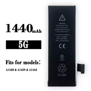 Battery LIS1491APPCS for iPhone 5G/ A1428/A1429/A1442