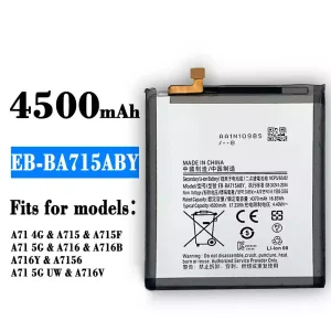 Battery EB-BA715ABY for Samsung A71 4G/A71 5G/A71 5G UW