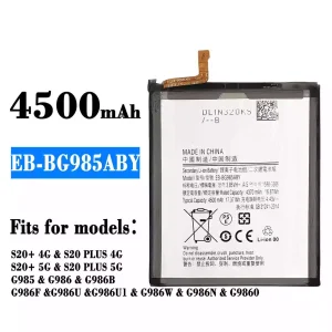 Battery EB-BG985ABY for Samsung S20+ 4G/S20 PLUS 4G/S20+ 5G/S20 PLUS 5G