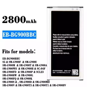 Battery EB-BG900BBC for Samsung S5