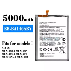 Battery EB-BA146ABY for Samsung A14 5G