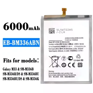 Battery EB-BM336ABN for Samsung Galaxy M33