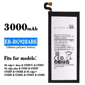 Battery EB-BG928ABE for Samsung S6 edge+ duos/S6 edge plus/S6 edge+