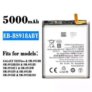 Battery EB-BS918ABY for Samsung GALAXY S23 Ultra