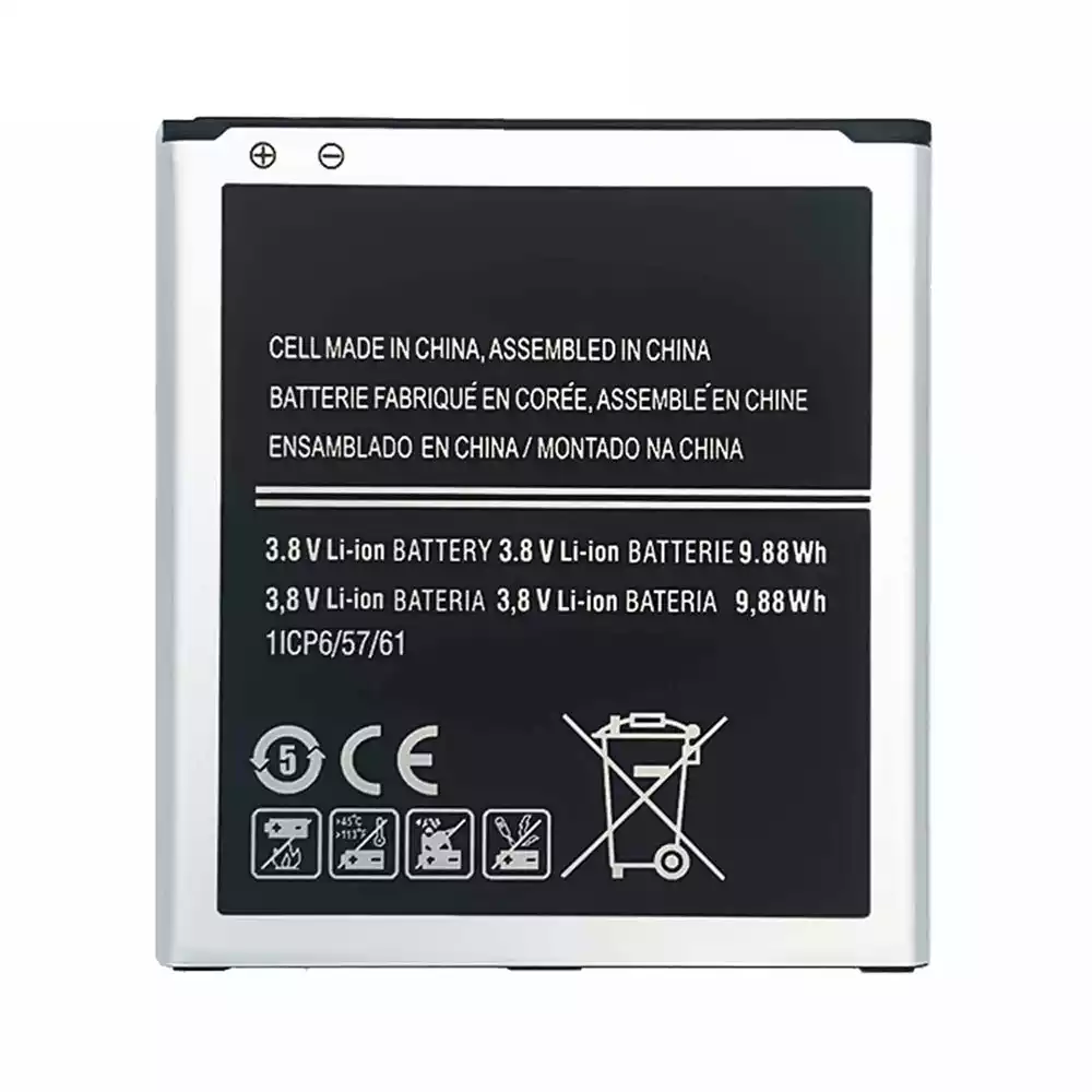 Battery EB-BG530BBC for Samsung J3/J3 2016/J3 V/J3 Pro 2016/J5/J5 2015/J2 Ace/J2 Pro 2018/J2 2018/J2 Core/J2 2016/J2 Pro 2016/J2 Core 2020/A2 Core - Image 2