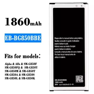 Battery EB-BG850BBE for Samsung Alpha