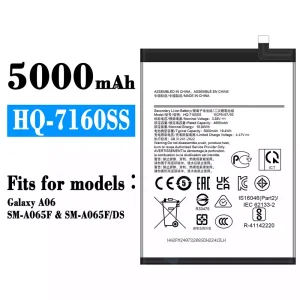 Battery HQ-7160SS for Samsung Galaxy A06