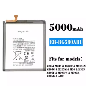 Battery EB-BG580ABU for Samsung M20/A40S
