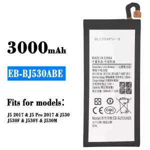 Battery EB-BJ530ABE for Samsung J5 2017/J5 Pro 2017