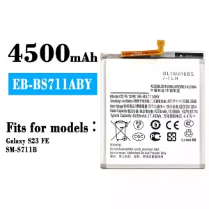 Battery EB-BS711ABY for Samsung Galaxy S23 FE