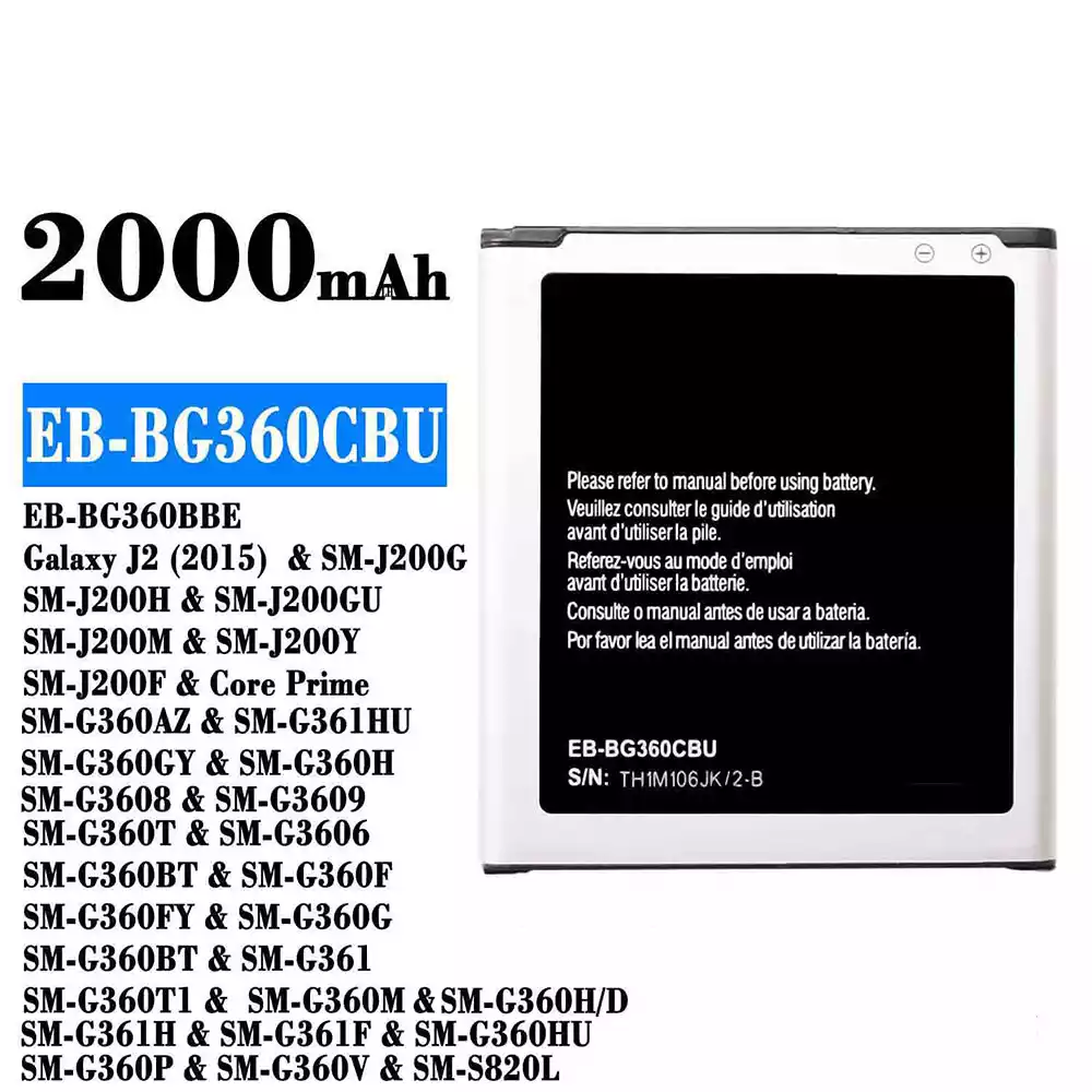 Battery EB-BG360CBU for Samsung Galaxy J2 (2015)