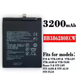 Battery HB386280ECW for HUAWEI P10