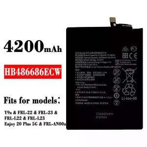 Battery HB486686ECW for HUAWEI Y9a / Enjoy 20 Plus 5G