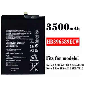 Battery HB396589ECW for HUAWEI Nova 5 / Nova 5 Pro