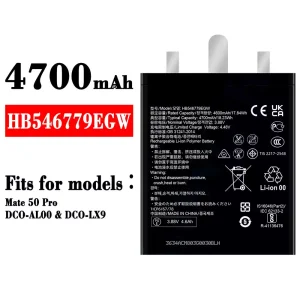 Battery HB546779EGW for HUAWEI Mate 50 Pro