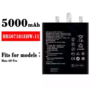 Battery HB507181EHW-11 for HUAWEI Mate 60 Pro
