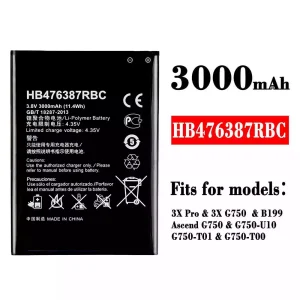 Battery HB476387RBC for HUAWEI 3X Pro