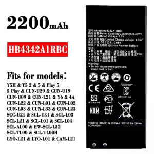 Battery HB4342A1RBC for HUAWEI Y5 2 / Play 5