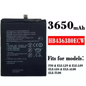 Battery HB436380ECW for HUAWEI P30