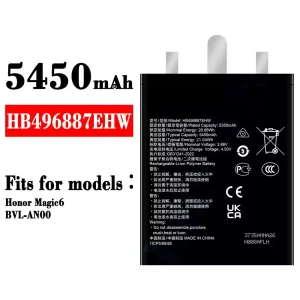 Battery HB496887EHW for HUAWEI Honor Magie 6