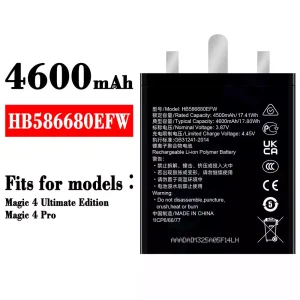 Battery HB586680EFW for HUAWEI Magic 4 Ultimate Edition / Magic 4 Pro