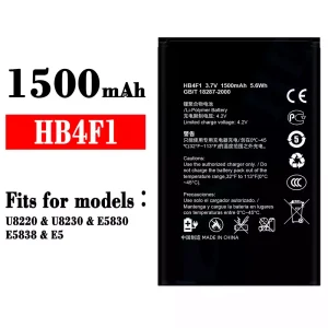 Battery HB4F1 for HUAWEI U8220/U8230/E5830/E5838/E5