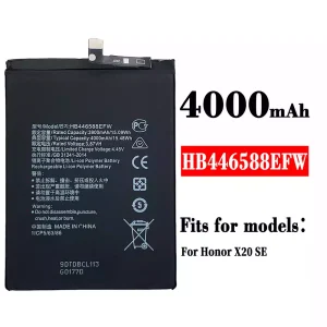 Battery HB446588EFW for HUAWEI Honor X20 SE