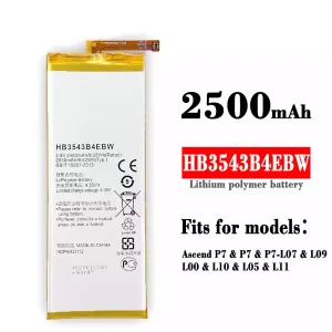 Battery HB3543B4EBW for HUAWEI P7