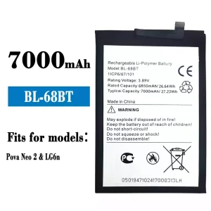 Battery BL-68BT for Tecno Pova Neo 2