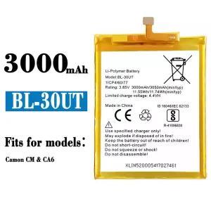 Battery BL-30UT for Tecno Camon CM / CA6