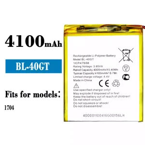 Battery BL-40GT for Tecno 1704