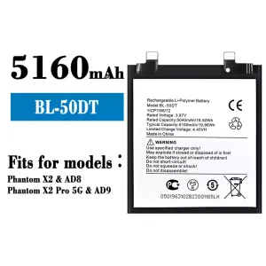 Battery BL-50DT for Tecno Phantom X2 / Phantom X2 Pro 5G
