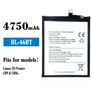 Battery BL-46BT for Tecno Camon 18 Premier