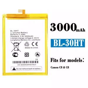 Battery BL-30HT for Tecno Camon C8
