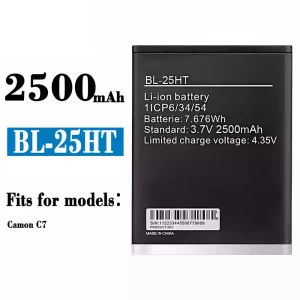 Battery BL-25HT for Tecno Camon C7