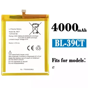 Battery BL-39CT for Tecno i7
