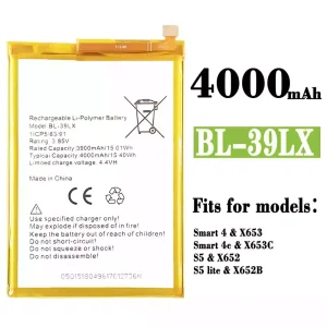 Battery BL-39LX for Infinix Smart 4 / Smart 4c  / S5 / S5 lite
