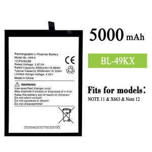 Battery BL-49KX for Infinix Note 11 / Note 12