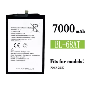 Battery BL-68AT for Infinix POVA 2