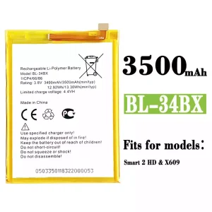 Battery BL-34BX for Infinix Smart 2 HD