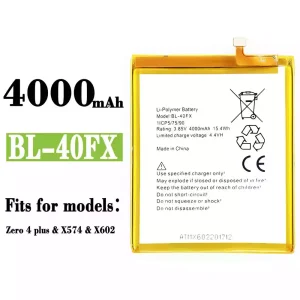 Battery BL-40FX for Infinix  Zero 4 plus