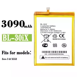 Battery BL-30ix for Infinix Zero 3