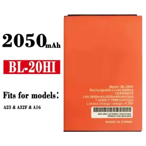 Battery BL-20HI for ITEL A23 / A32F / A16