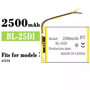 Battery BL-25DI for ITEL
