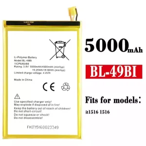 Battery BL-49BI for ITEL it 1516