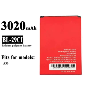 Battery BL-29CI for ITEL A36