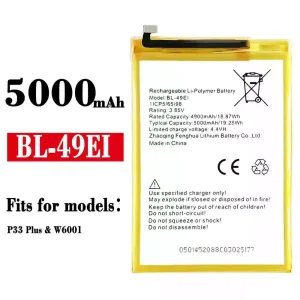 Battery BL-49EI for ITEL P33 Plus